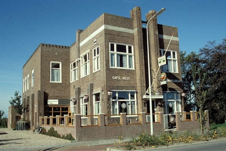 Park in hart St.-Jacob, arbeidsmigranten naar Aardappelbeurs