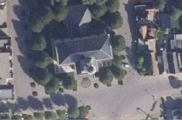 I.V.M. HET CORONA VIRUS UITGESTELD !!  Onthulling Jakobsschelp voor Groate Kerk