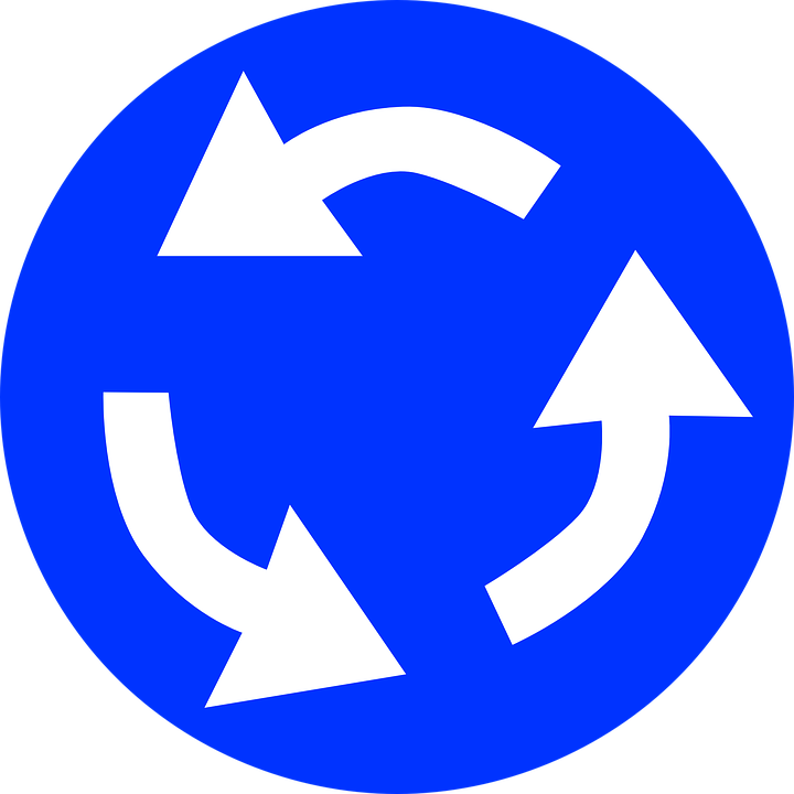 Rotonde bij Mooie Paal