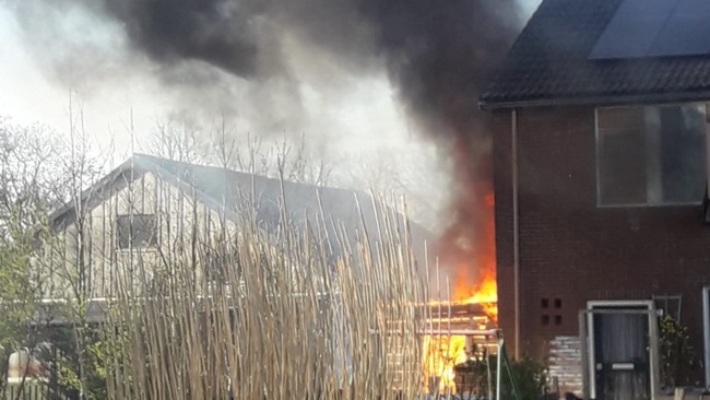 Brand in de Neeltje Janszstraat