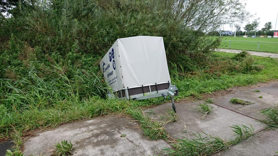 Vandalisme in het dorp