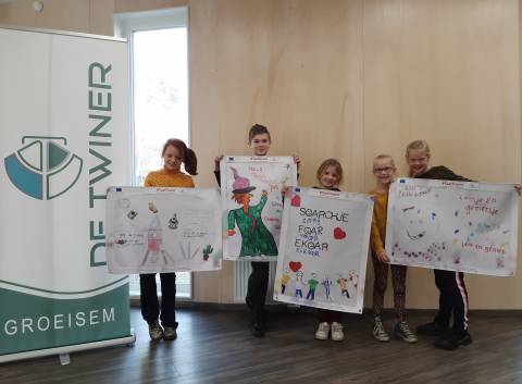 Leerlingen De Twiner bieden #TaalTroost