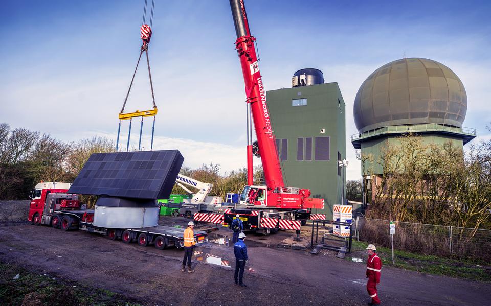 Nieuwe radar in Wier maakt 's nachts te veel geluid