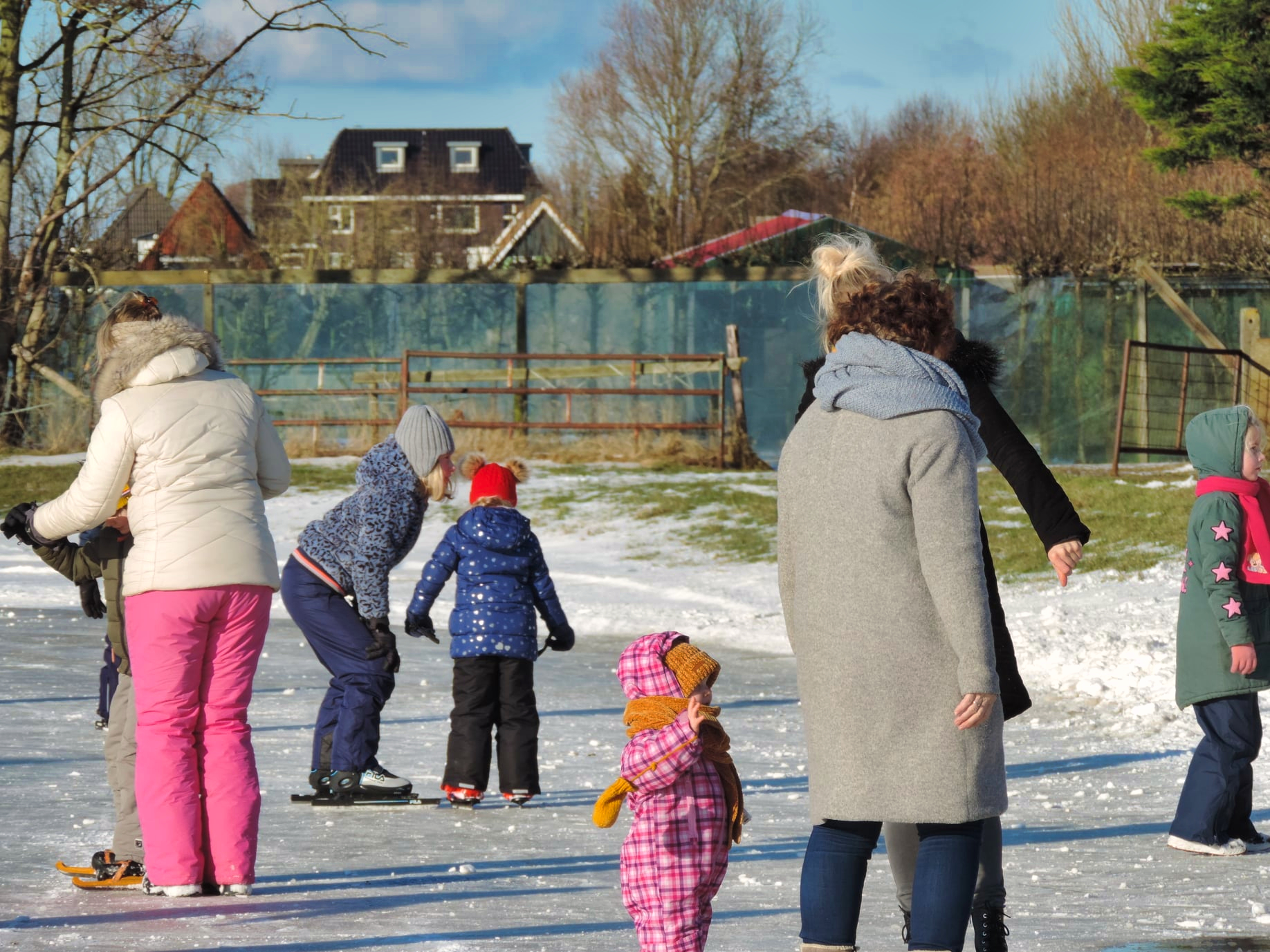 De ijsbaan is open !!