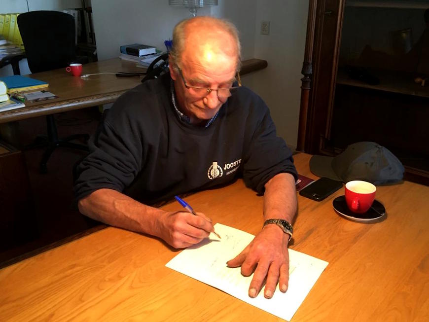 Zonnedak Joostema is gestart!