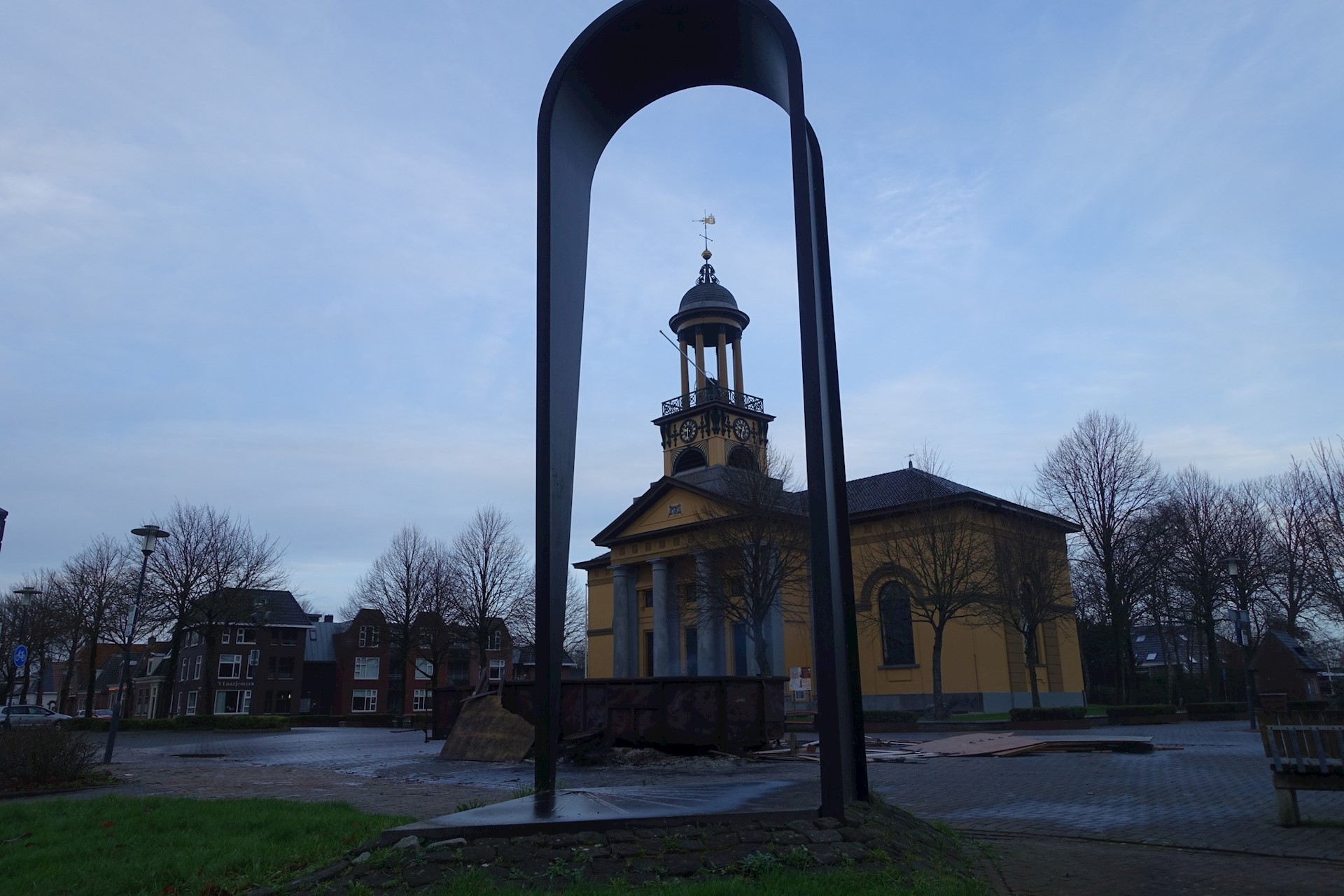 Rustige jaarwisseling in St. Jacobiparochie