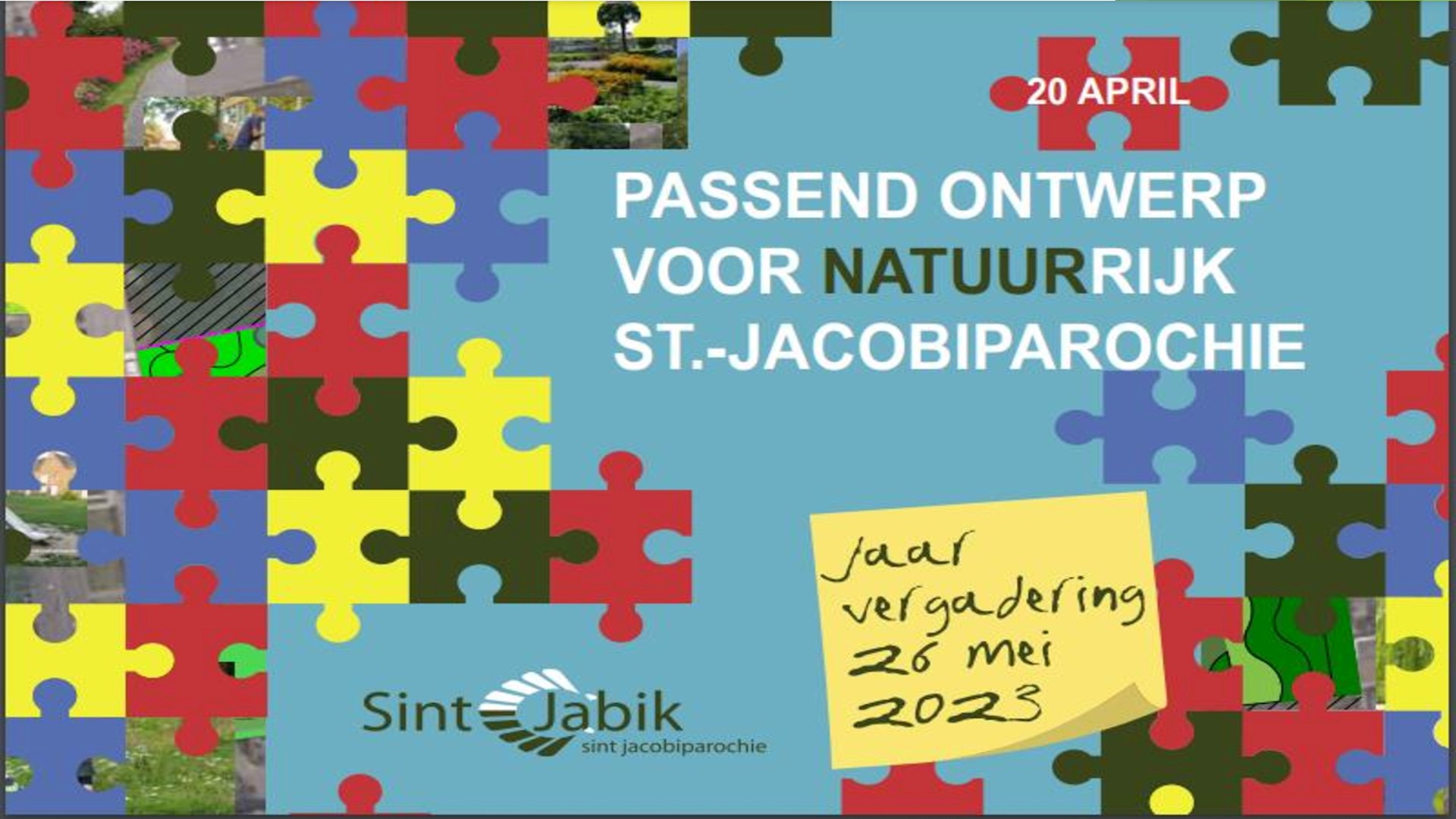 Drukbezochte avond MFC 't Beerdhuus voor de presentatie van de inrichting van het plantsoen