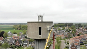 Watertoren wordt B&B: ‘Als ik later groot ben, ga ik in de watertoren wonen’