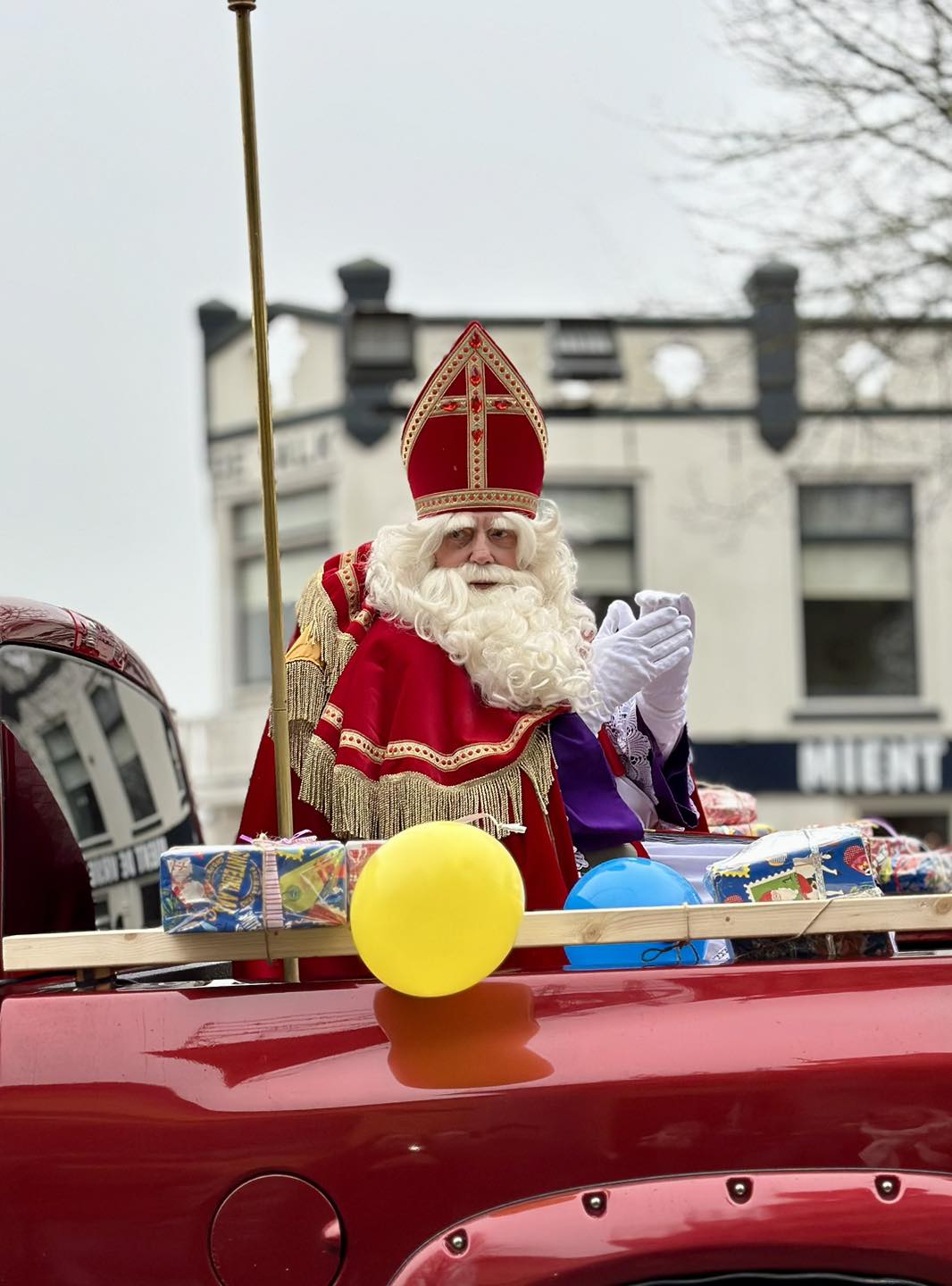 Een geslaagde koude Sint intocht in St.-Jabik.