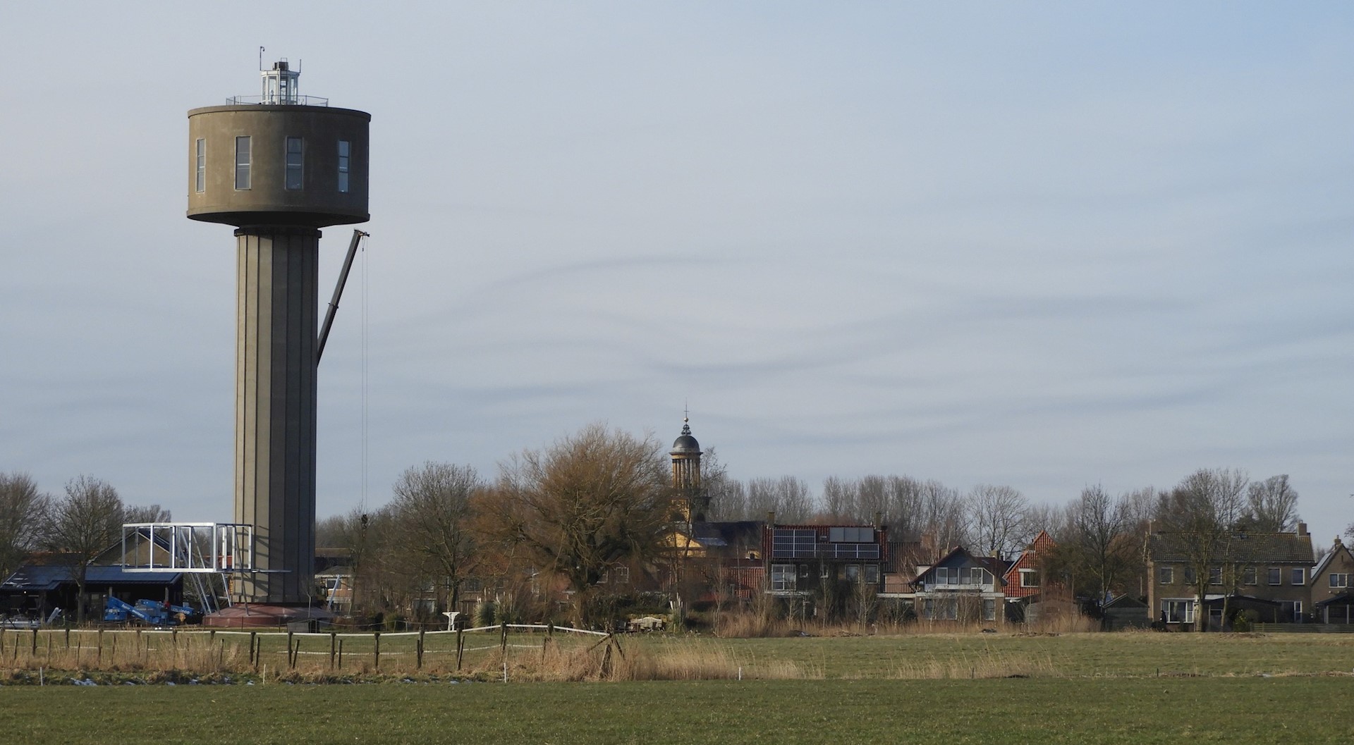 Bouw activiteiten watertoren voortgezet